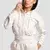 GymBeam Women‘s Base Zip Up Hoodie Cloud