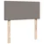 Vidaxl Box spring postelja z vzmetnico taupe 90x200 cm blago