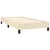 vidaXL Posteljni okvir krem 90x200 cm blago