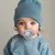 LOVI Dinamični silikonski dudelec Prime 18m+ 2 kosa Baby Blue/Blue