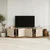 Hanah Home TV komoda Lowen, 180 cm, vizon / hrast Sapphire