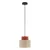 TK Lighting Viseča svetilka DUO JUTA RJAVA 2785