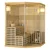 Homestar Sauna kabina Espoo150 Premium 150x150x200 cm
