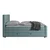 Livetastic BOXSPRING POSTELJA 180 cm  x 200 cm , les, kovina, umetna masa, tekstil modra