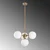 Opviq Akkas 10060 Luster, 4xE14, 40W