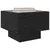 Kava Stol Crni hrast 40 x 40 x 30 cm Konstruirano drvo