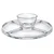 4-in-1 serving set, made of glass - Borgonovo
