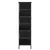 Polica Crni hrast 78,5 x 33 x 117,5 cm metal PB