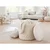 Livetastic TABURE, tekstil krem barve