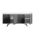 Wallity Komoda Bled 150x75x40cm Antracit-Bela