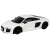 slomart RASTAR RC Avto Audi R8 - Belo, 1:24