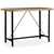 Vidaxl Barska miza iz trdnega predelanega lesa 150x70x107 cm