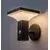 RABALUX Geleen Solarna spoljna zidna LED lampa, IP44, 4W, 400lm, Crna