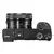 SONY brezzrcalni digitalni fotoaparat ILCE-6000LB + objektiv 16–50 mm črn