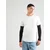 INDICODE JEANS Majica Kloge siva/off-bela