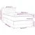 Vidaxl Box spring postelja z vzmetnico črna 80x200 cm blago