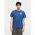 ALPHA INDUSTRIES Majica temno modra/bela