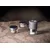 Salt grinder with accessories, 7 Pieces, Maestro, Light Graphite - P
