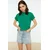 Trendyol Milla Ženska majica TWOAW20TS0096, Tirkizna