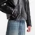 Jakna OUR LEGACY Mini Jacket Top Dyed Black Leather 54