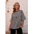 Trend Alacati Stili Ženska bluza Alc-X14539, Crno-bela