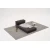 Atelier del Sofa Ugaona garnitura Comfort Mini, 190x95x75 cm, Antracit