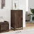 Stalak za cipele boja hrasta 48x38x97,5 cm konstruirano drvo