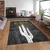 Conceptum Hypnose Tepih CG_55, Pravougaoni, 100x140 cm, Crno-beli