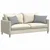 Jastučići za sofu 2 pcs Svijetlo siva 60 x 40 cm tkanina