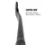 Kompozitna hokejska palica TK Sports Performance P3 Control Bow Light Blue Intermediate 36,5