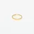 Prstan MM6 Ring Yellow Gold Polished 7