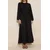 Trendyol Modest Ženska haljina Tctss26Eb00009, Crna