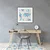 Decormat Podloga za stol Triangle pattern 120x90 cm 15 cm