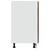 Vidaxl Spodnja omarica s predalom “Lyon” starinski les 80x46x81,5cm
