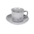 PORCELAN SET ZA KAFU 180ml 6/1 (BRIGHT/SIVA) RXG-N231500A