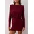Trendyol Milla ženska haljina Twoaw24El00821, bordo