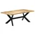 Vidaxl Jedilna miza 200x100x75 cm trden mangov les