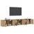 Zidni TV ormar set 3 pcs Umjetnički hrast 80 x 34,5 x 40 cm