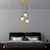 Opviq Luster Swank-702-7, 65x15x113cm, IP20, Belo-zlatne boje