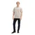 TOM TAILOR DENIM Majica greige/bela