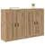 Kabinetski zidni Zidne 2 pcs Umjetnički hrast 69,5 x 34 x 90 cm
