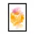 Plakat s paspartujem ženska sproščenost - 30x45 no frame