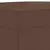 Klupa smeđa 100 x 35 x 41 cm od umjetne kože