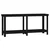 Radni stol Crna 180x50x80 cm od masivne borovine