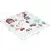 ECO TOYS Edukativna puzzle podloga za igru, 90,5x90,5cm, Farma 01
