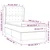 Vidaxl Box spring postelja z vzmetnico krem 90x190 cm blago
