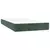 Krevet box spring s madracem LED tamnozeleni 90x200 cm baršun