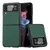 Maska Elegant Leather za Samsung Z Flip 4 zelena