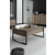 HANAH HOME Set za dnevnu sobu Luxe Walnut Black