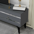 HANAH HOME TV polica Pelin Anthracite Silver